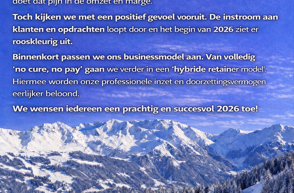 Nieuwjaarsgroet van Luijckx Talent Sourcing